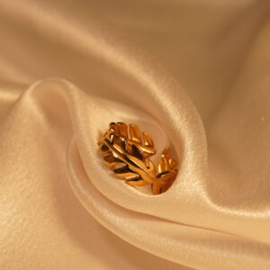 leaf Anti Tarnish Ring