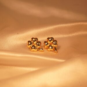 Lucky Leaf Anti Tarnish Earrings