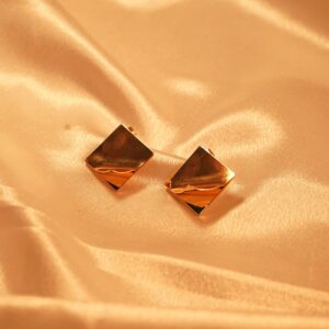 Vyaraa Open Book Anti-Tarnish Statement Earrings for Women Online India
