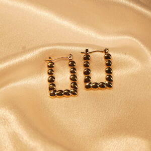 Vyaraa Gold Hoop Earrings | Stylish Lightweight Hoops for Women & Girls