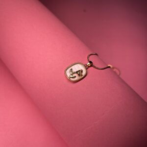 Gold Rose Pendant Chain | Anti Tarnish Necklace | Vyaraa