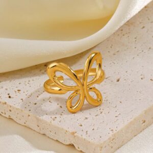 Butterfly Anti Tarnish Ring