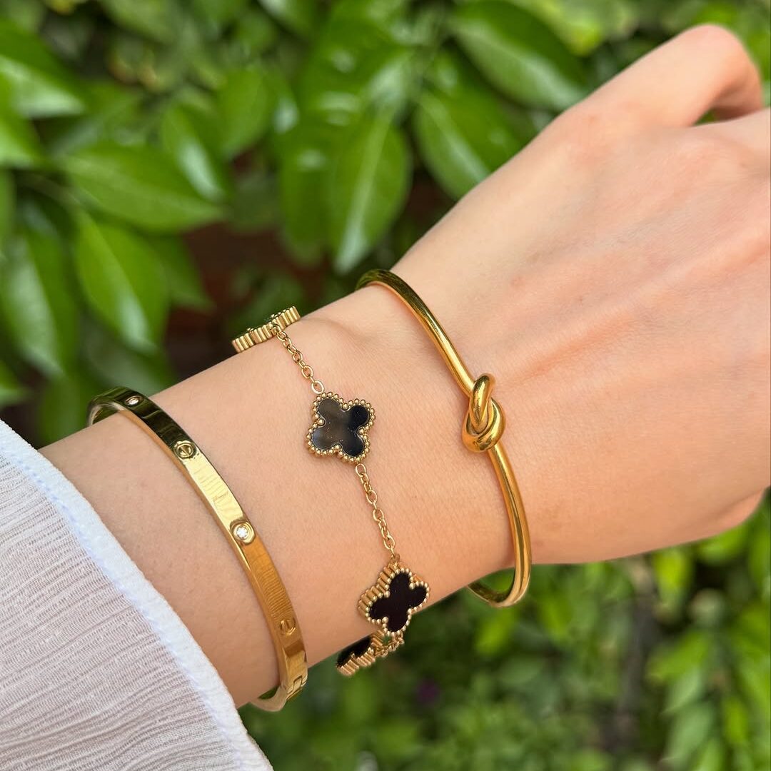 Vyaraa 3 Bracelet Combo – Trending Anti Tarnish Bracelets for Women